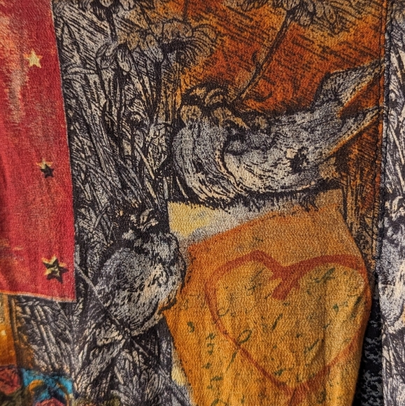 001- Unique Vintage Cardigan - Size 14 - Picture 5 of 8